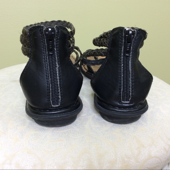 BOC Born Sandals Woven Straps Back Zip - Picture 4 of 7